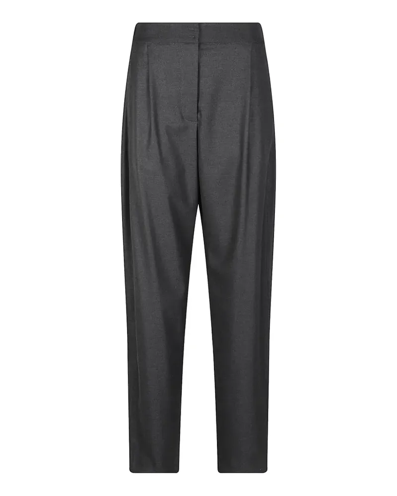 Ermanno Scervino Tapered-Hose mit Bundfalten - Grau Grau