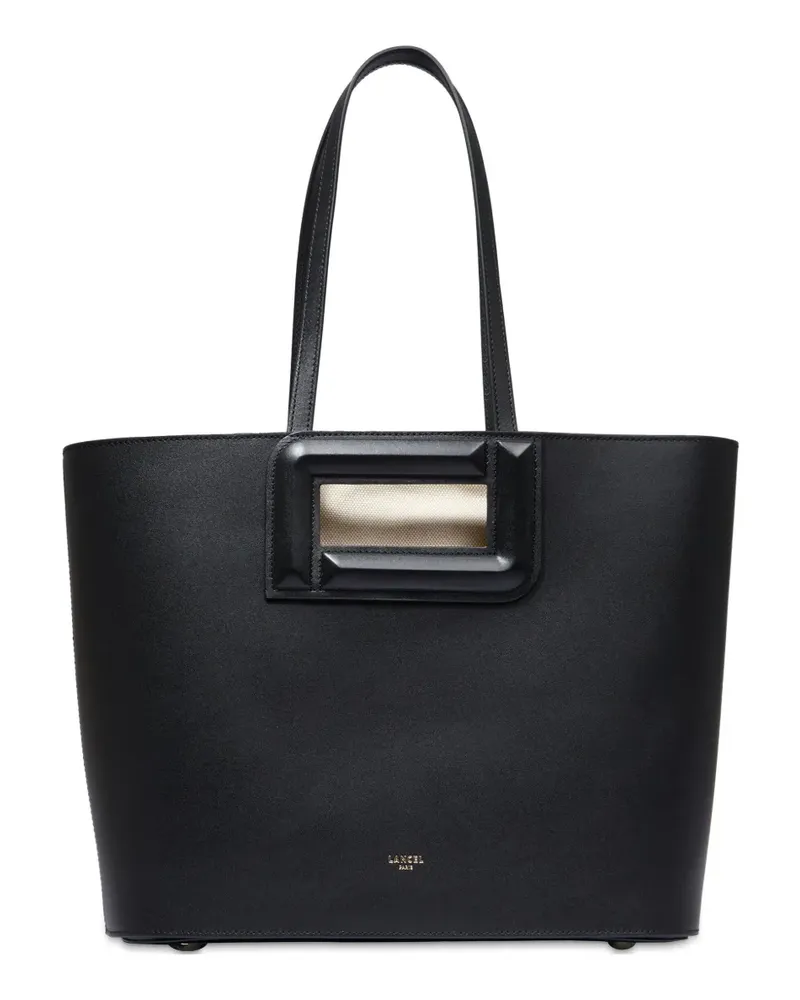 Lancel Angele Cuir de  Tote Bag - Schwarz Schwarz
