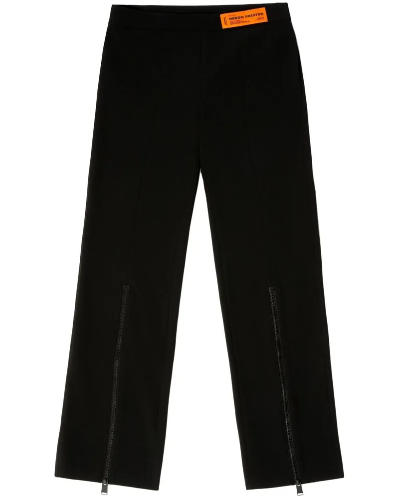 Heron Preston Hose mit Logo-Patch - Schwarz Schwarz