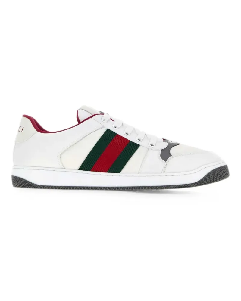 Gucci Screener Sneakers mit Print - Weiß Weiß