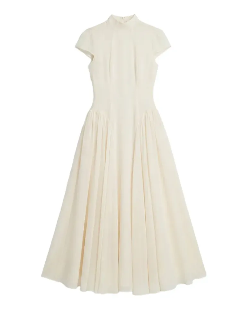 Reformation Maven Midikleid - Nude Nude