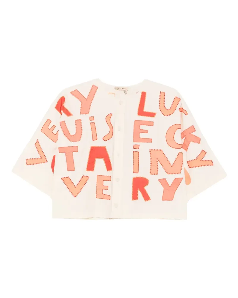 Stella Nova short-sleeves shirt - Nude Nude