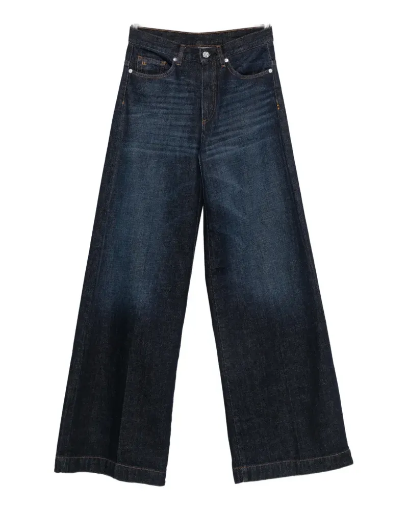 nine:inthe:morning Nadia wide-leg jeans - Blau Blau