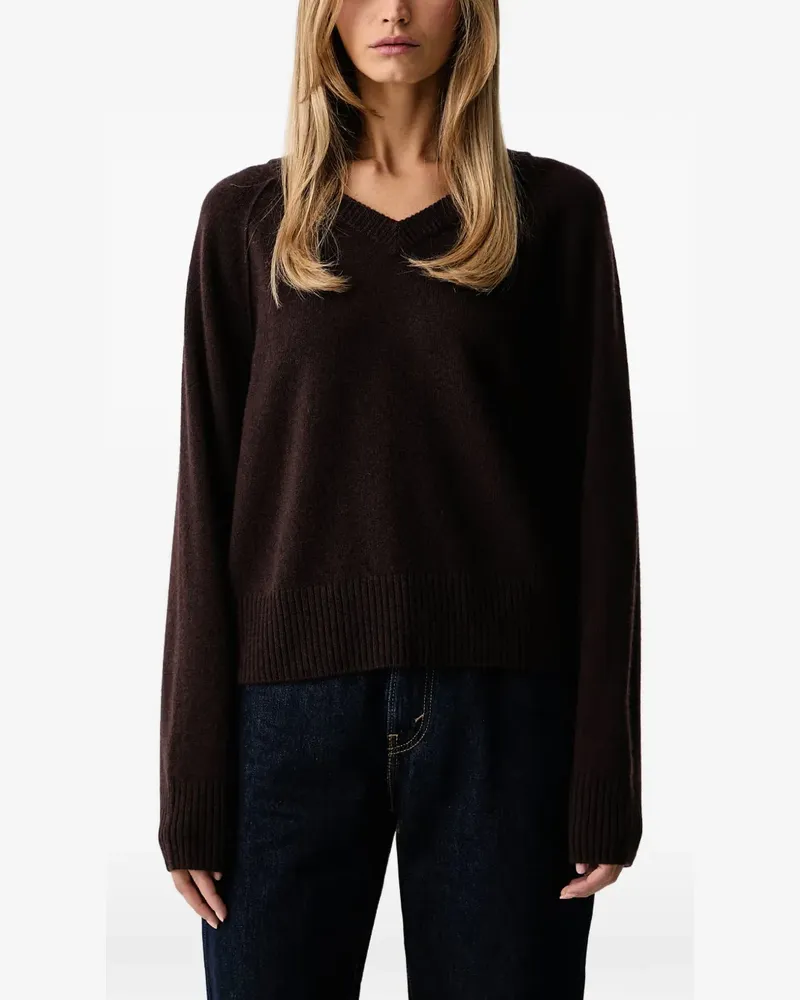 Marc O'Polo Pullover mit Raglanärmeln - Braun Braun