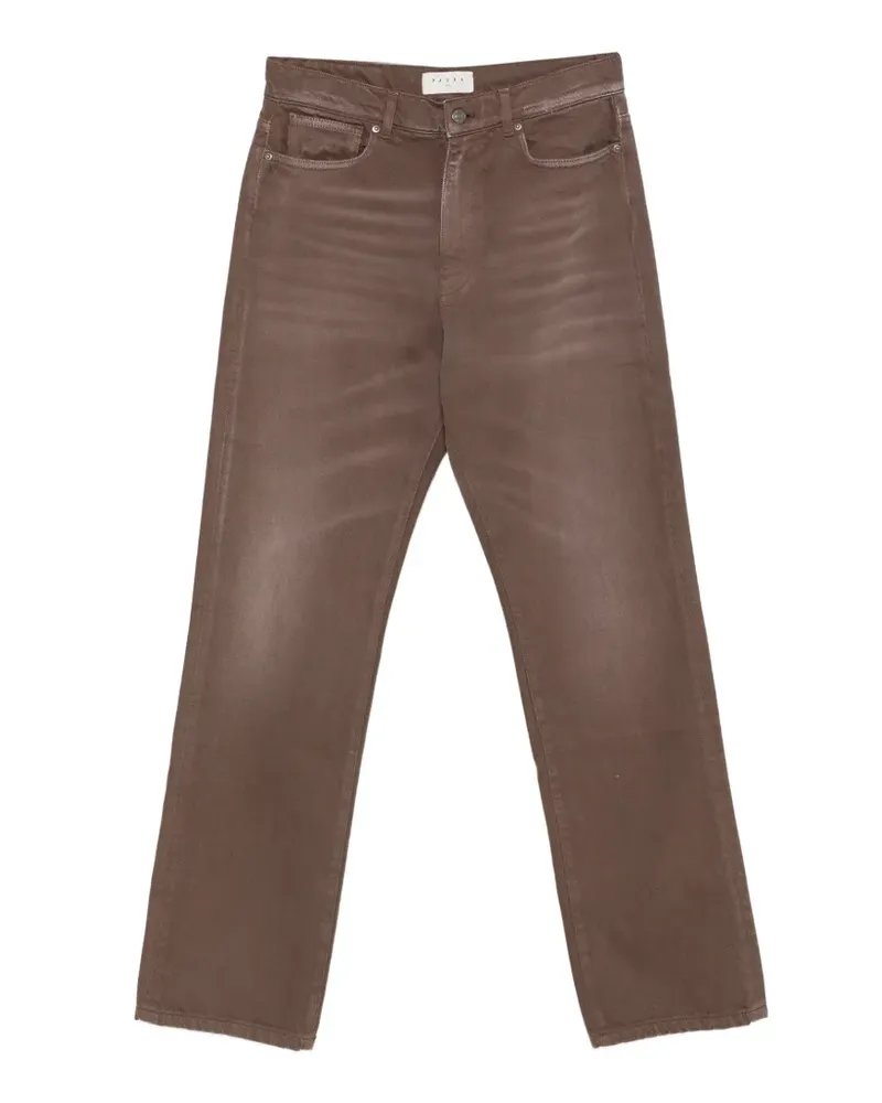 PAURA Mercurio faded-effect jeans - Braun Braun