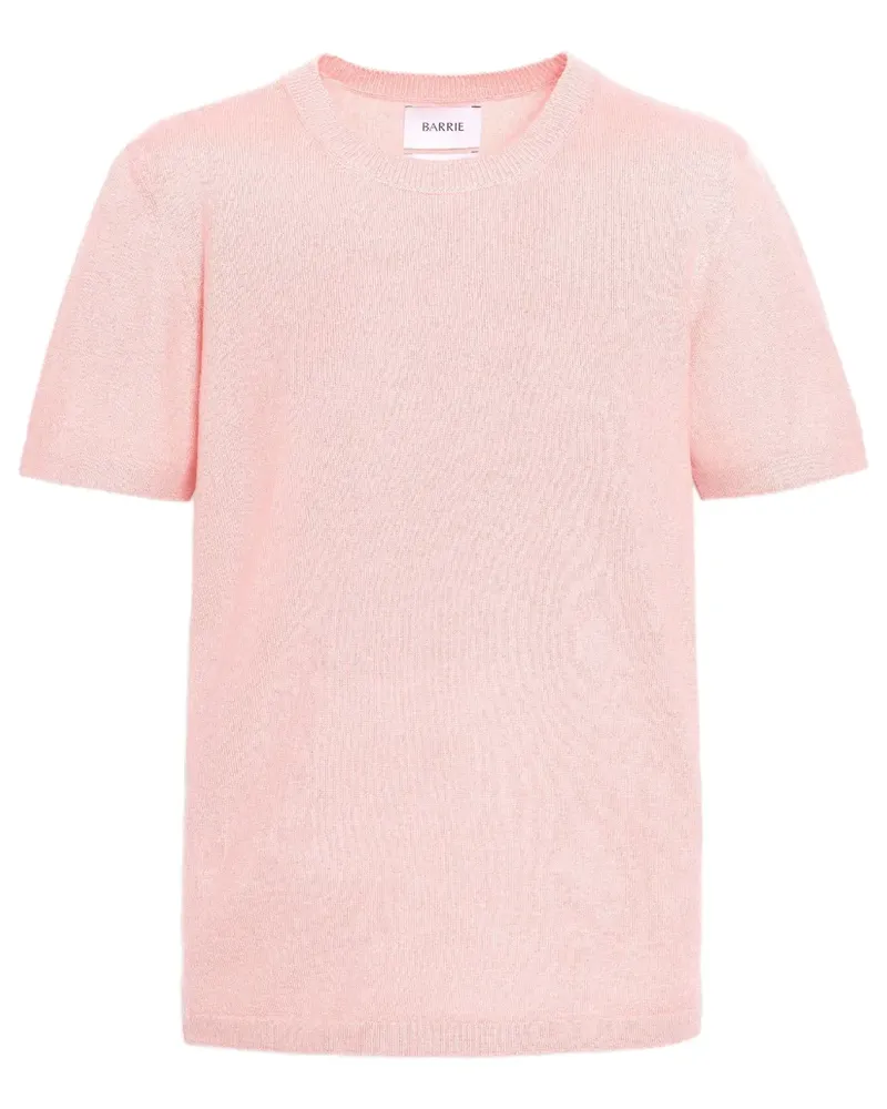 Barrie Gestricktes T-Shirt - Rosa Rosa