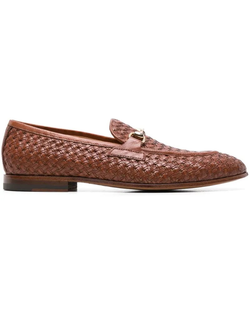 Scarosso Gewebte Alessandro Loafer - Braun Braun