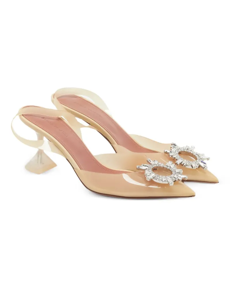 Amina Muaddi Begum Slingback-Pumps - Nude Nude