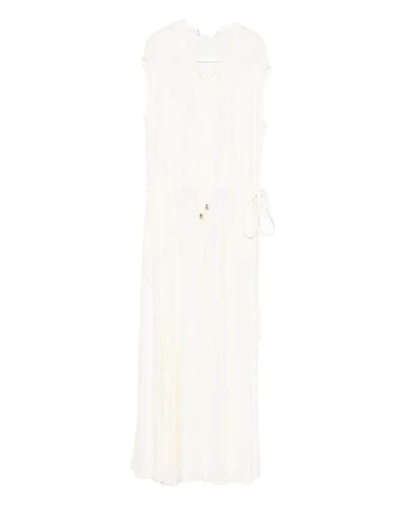 Fabiana Filippi Ärmelloses Maxikleid - Nude Nude