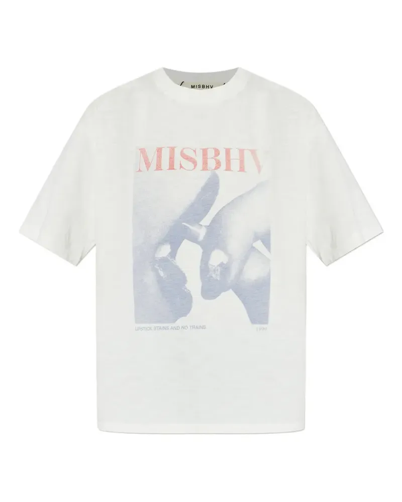 MISBHV graphic-print T-shirt - Weiß Weiß