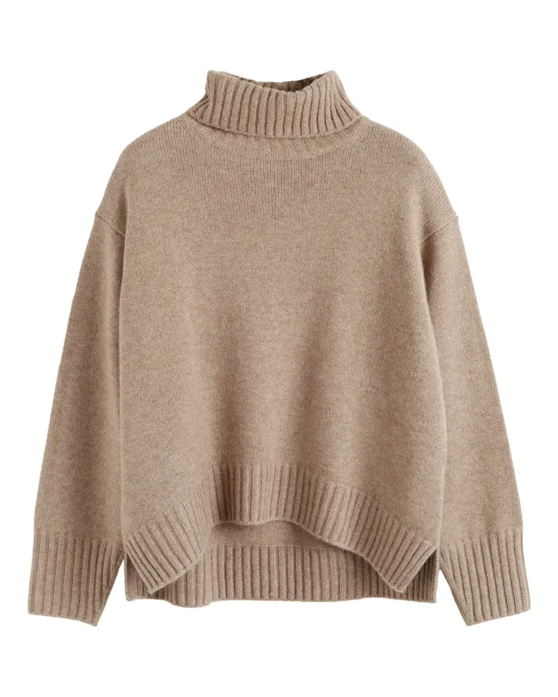 Chinti & Parker Rollkragenpullover aus Kaschmir - Nude Nude