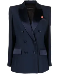 Hebe Studio Doppelreihiger Blazer Blau