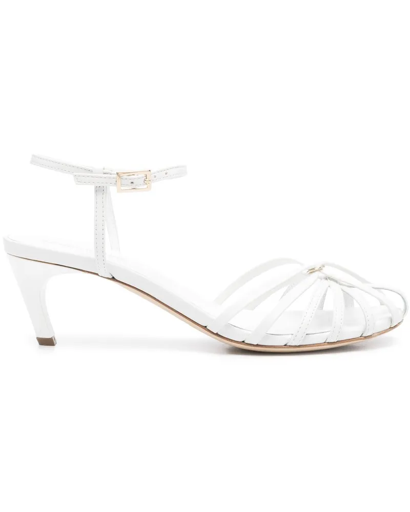 Semicouture Römersandalen 65mm - Weiß Weiß