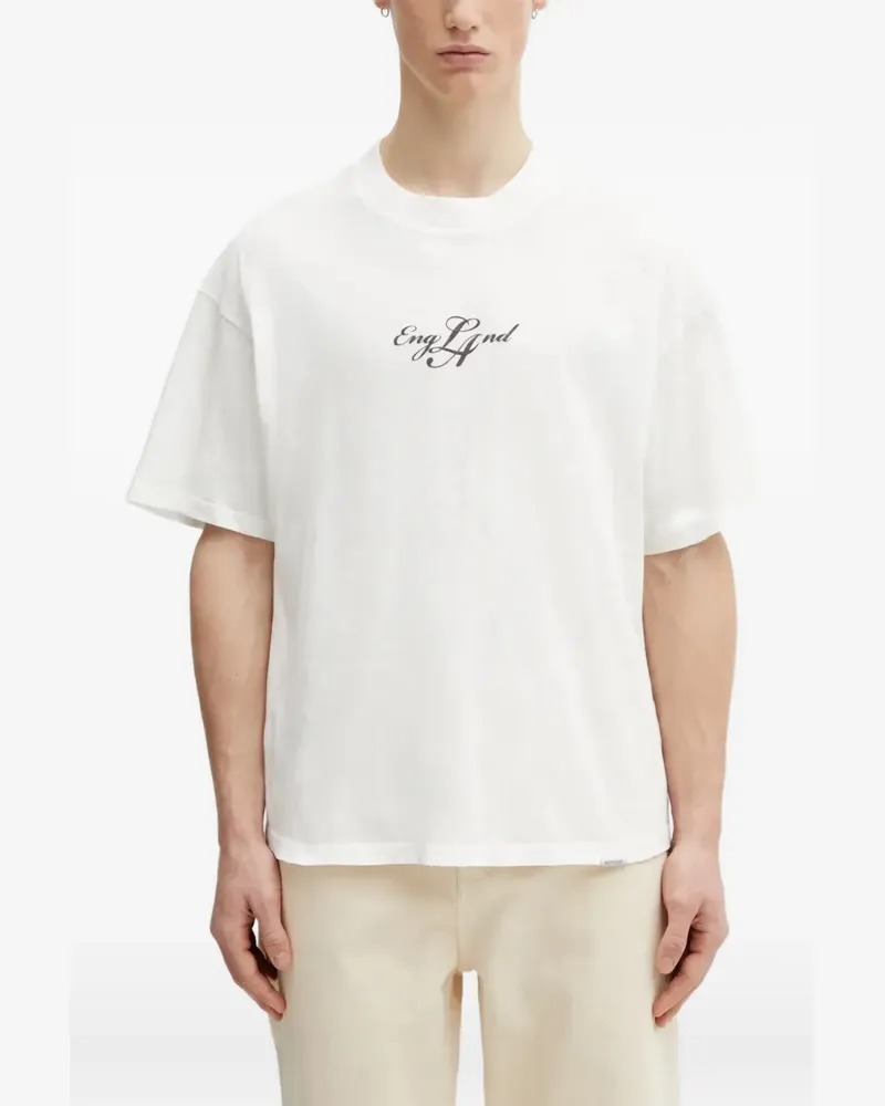 REPRESENT T-Shirt mit Logo-Print - Weiß Weiß