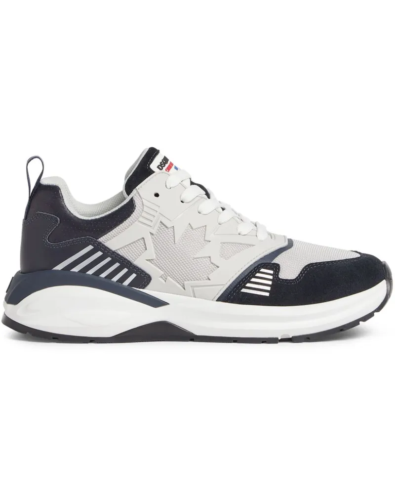 Dsquared2 Sneakers mit Einsätzen - Blau Blau