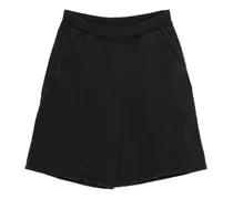 Shorts mit Kontrasteinsätzen - Schwarz