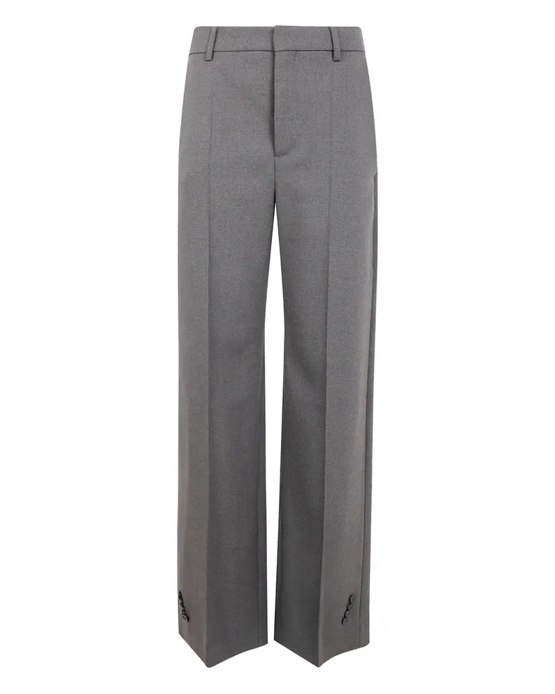 Jean Paul Gaultier button-detail trousers - Grau Grau