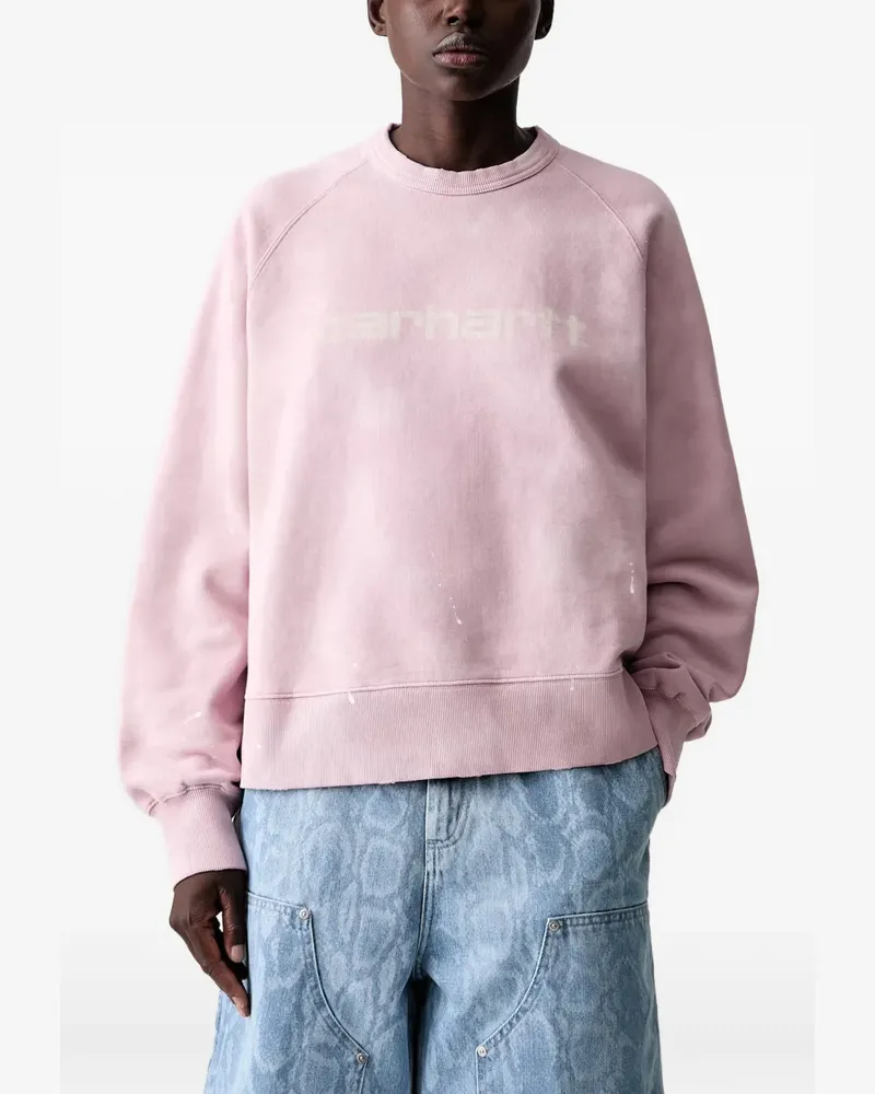 Carhartt WIP Painter Pullover mit Raglanärmeln - Rosa Rosa
