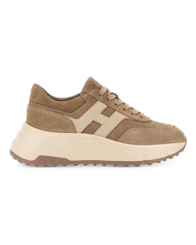 Hogan Hi-Fi Sneakers - Nude Nude