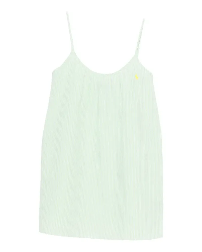 Ralph Lauren Nachthemd aus Seersucker - Grün Grün