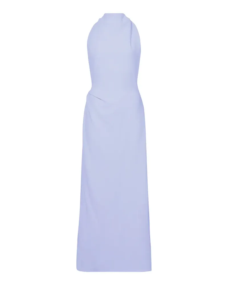 Proenza Schouler Selena Maxikleid mit verdrehtem Rücken - Violett Violett