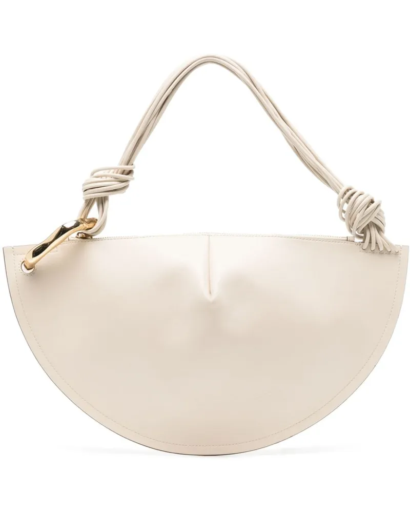 Cult Gaia Estrella Schultertasche mit Knotendetail Nude