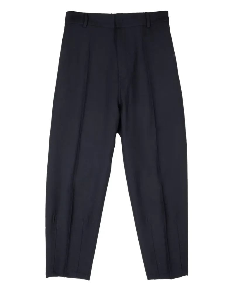 Mauro Grifoni elastic-waistband trousers - Blau Blau