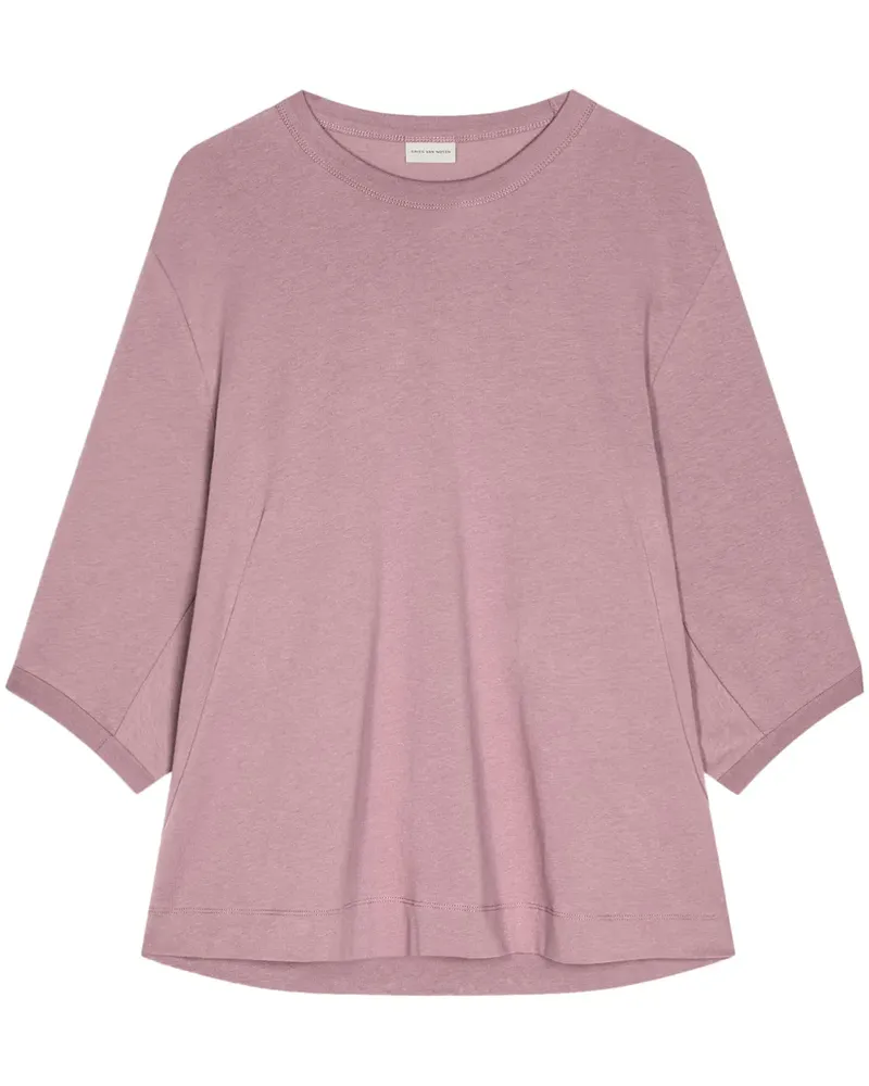 Dries van Noten T-Shirt mit weiten Ärmeln - Rosa Rosa