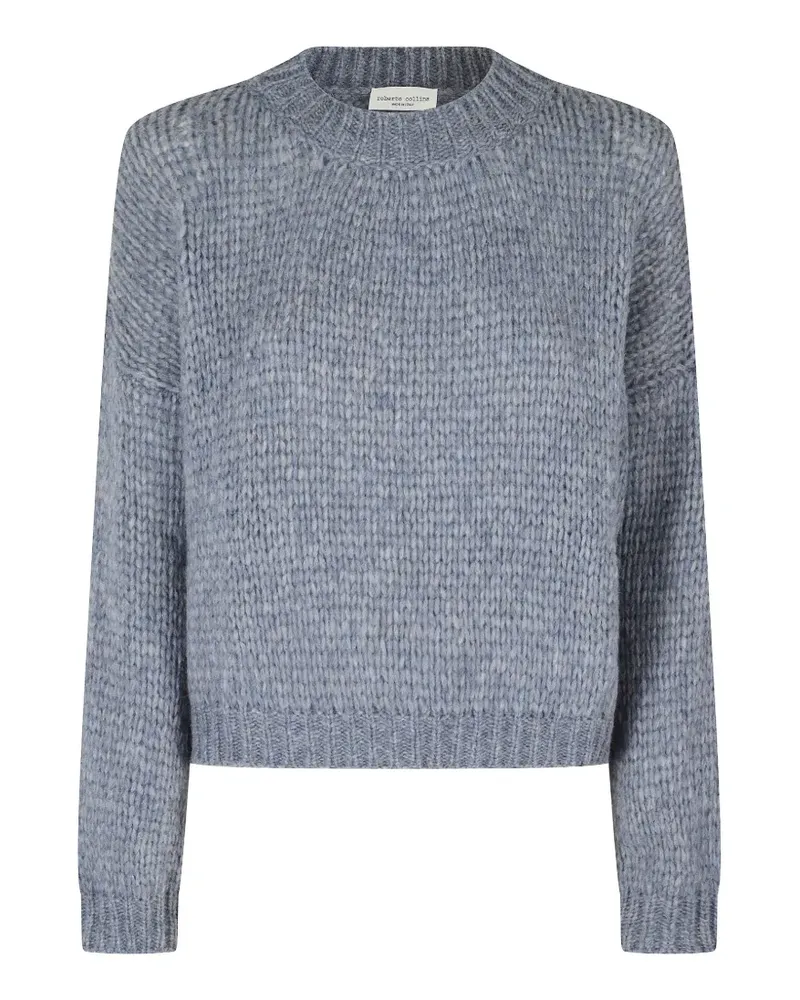 Roberto Collina Grob gestrickter Pullover - Blau Blau