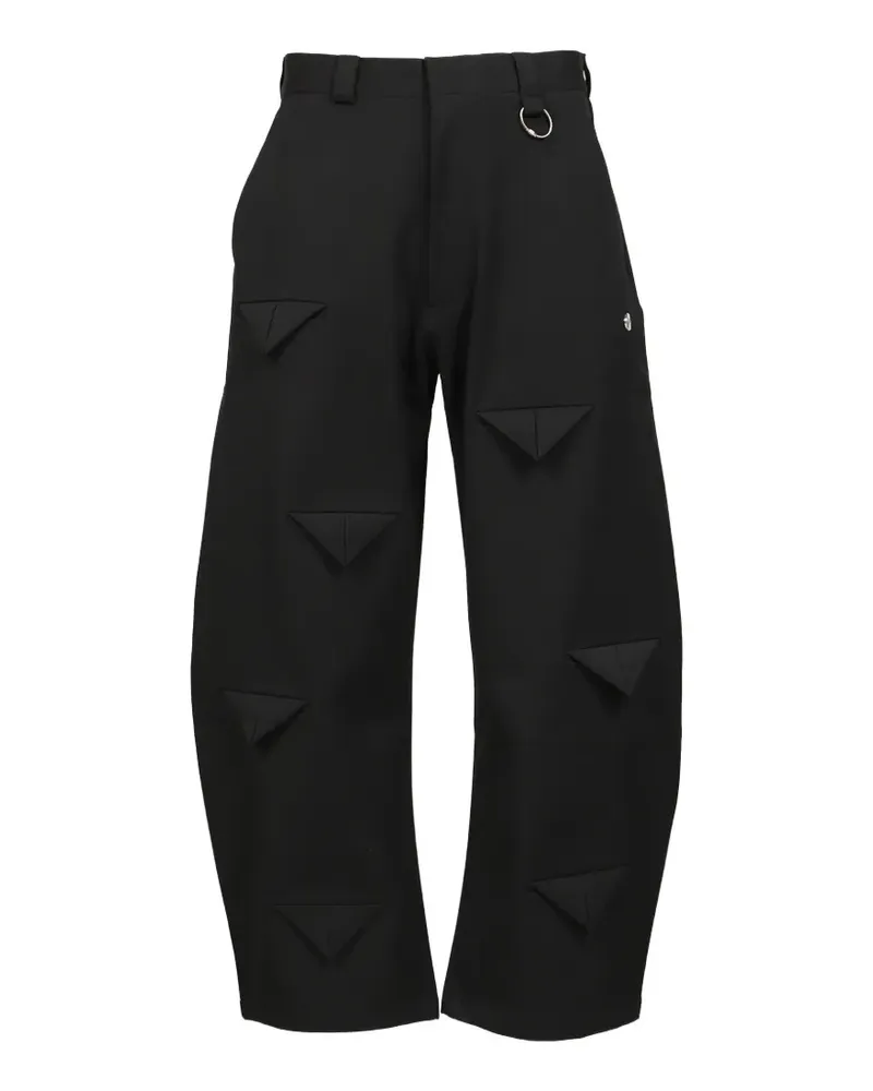 Pace Mojo Furappo palazzo pants - Schwarz Schwarz