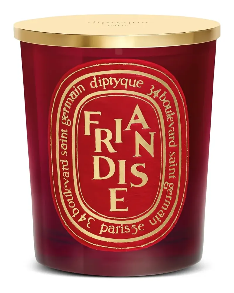 Diptyque Friandise Kerze mit Deckel (190g) - Rot Rot
