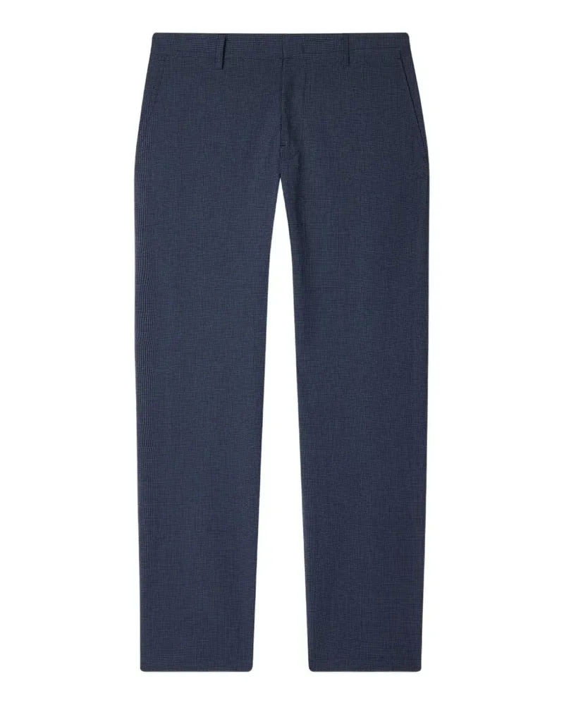 Paul Smith Hose mit Hahnentrittmuster - Blau Blau