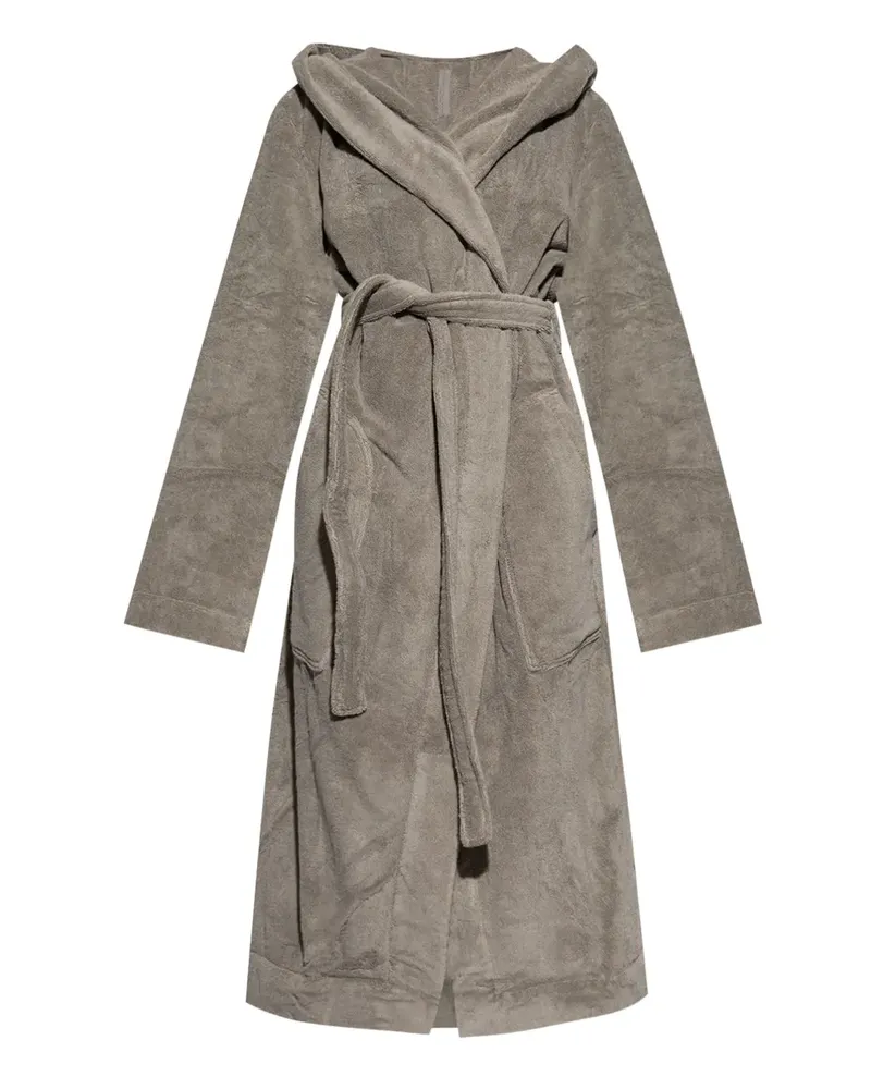 Rick Owens Klassischer Bademantel - Grau Grau