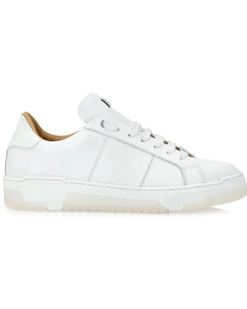 Philipp Plein Sneakers mit Monogramm - Weiß Weiß