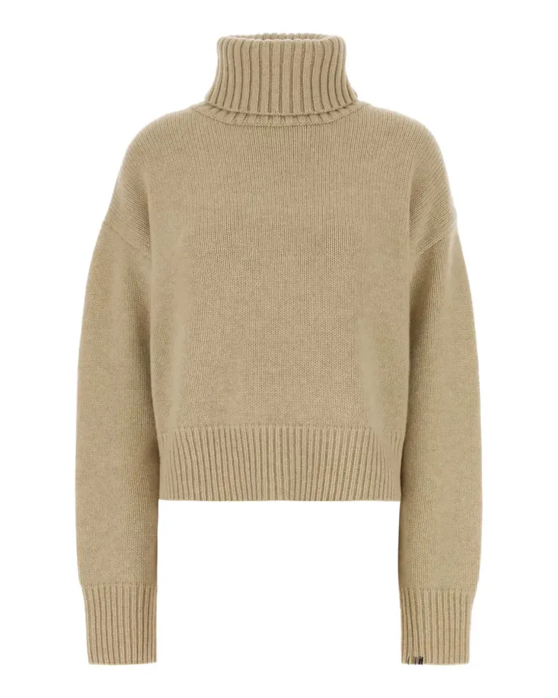 extreme cashmere roll-neck cashmere sweater - Nude Nude