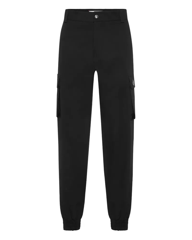 Philipp Plein Klassische Cargohose - Schwarz Schwarz