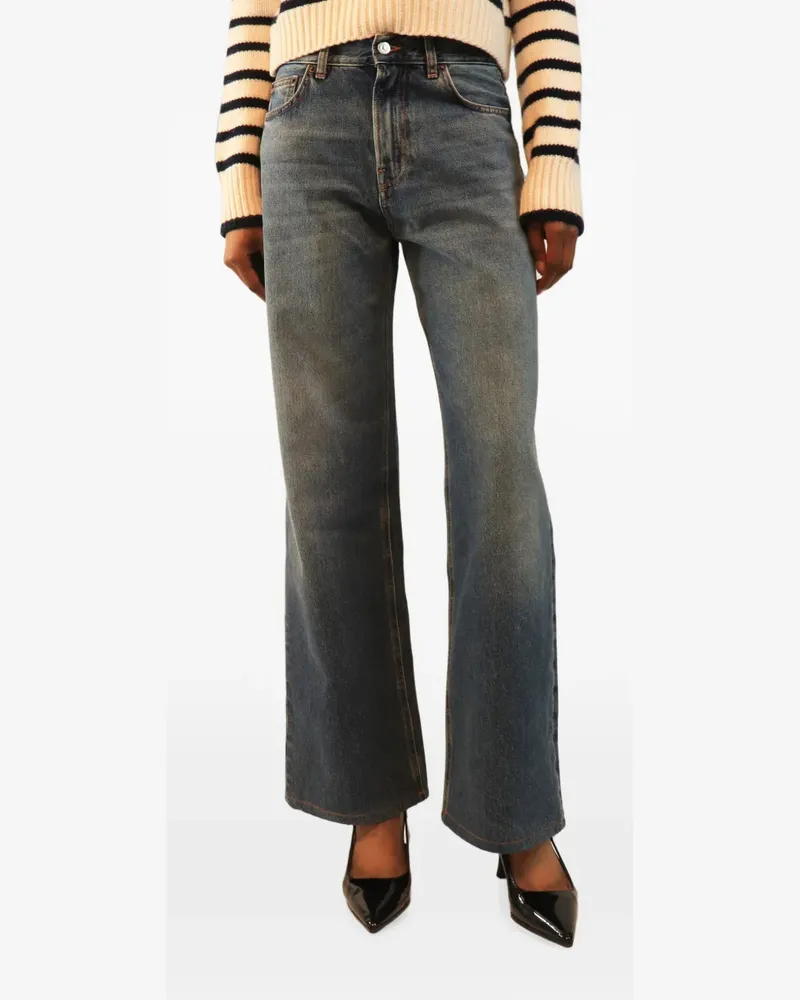 Haikure Jeans mit lockerem Schnitt - Blau Blau