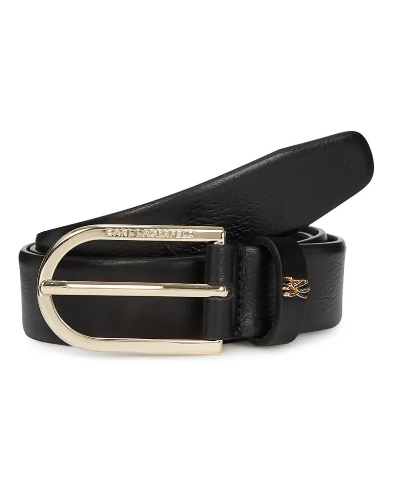 Karl Lagerfeld K/Autograph Gürtel - Schwarz Schwarz