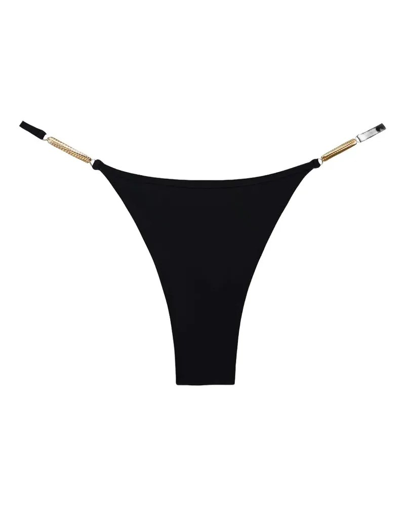 TROPIC of C Luna chain-detail bikini bottoms - Schwarz Schwarz