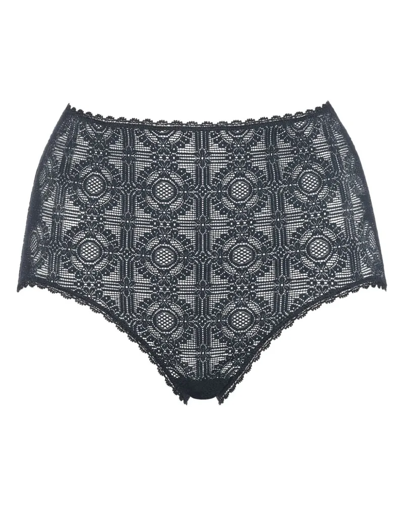 Eres Ganse Slip mit hohem Bund - Schwarz Schwarz