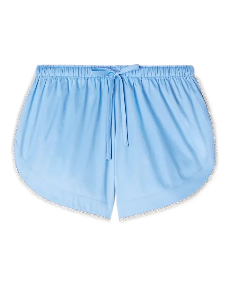 Sandro Shorts mit Perlenbesatz - Schwarz Schwarz