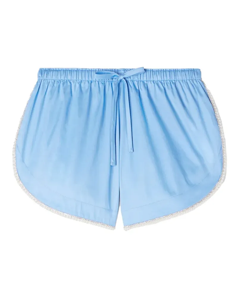 Sandro Shorts mit Perlenbesatz - Schwarz Schwarz