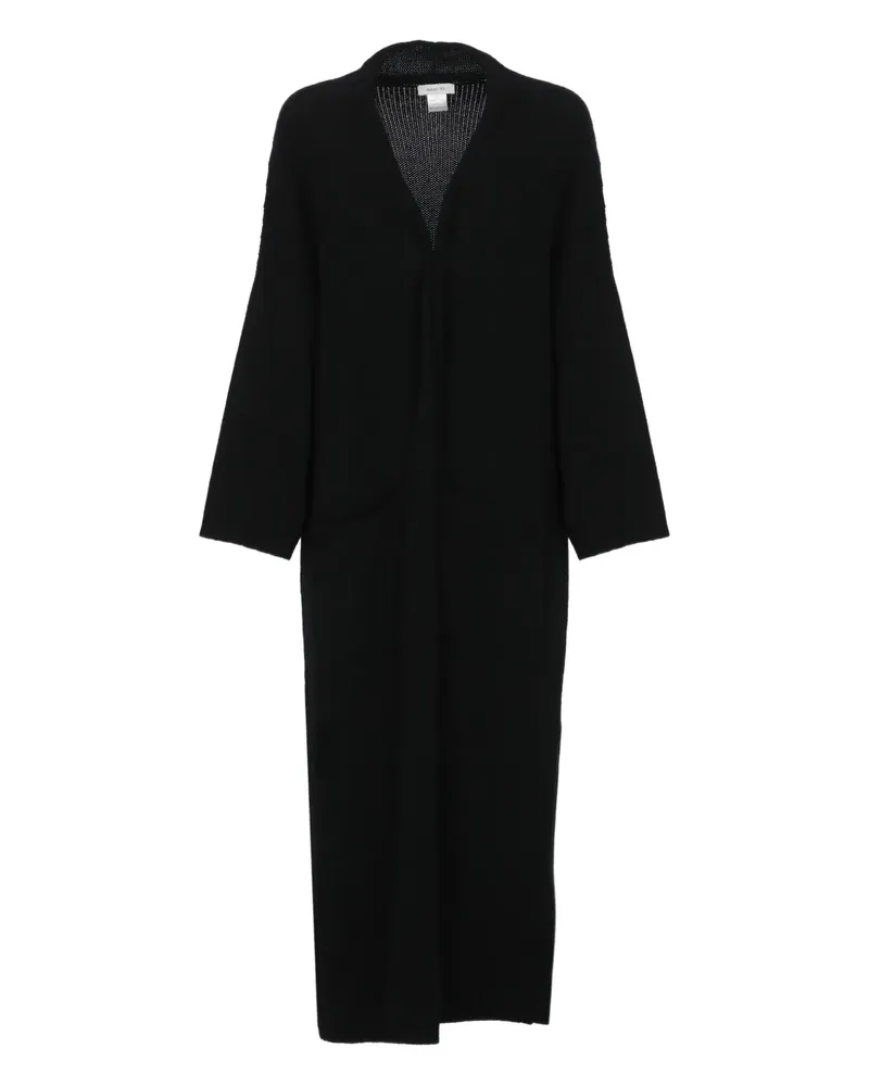 Avant Toi Offener Cardigan - Schwarz Schwarz
