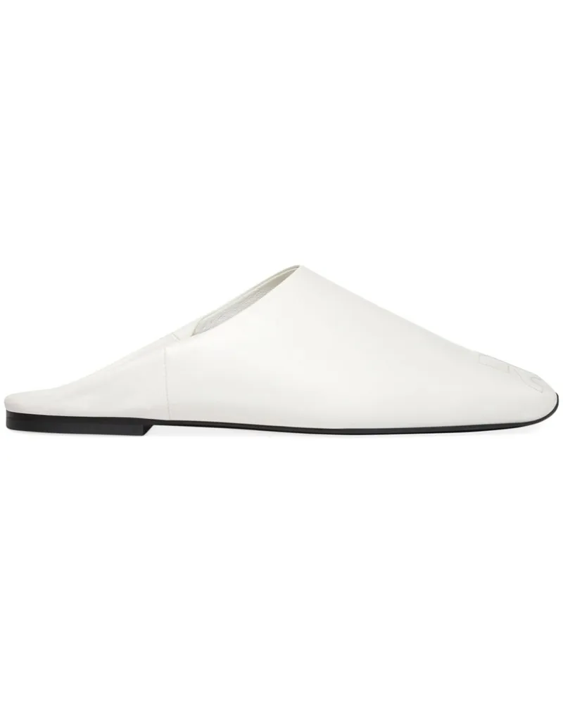 Courrèges Heritage Mules - Weiß Weiß