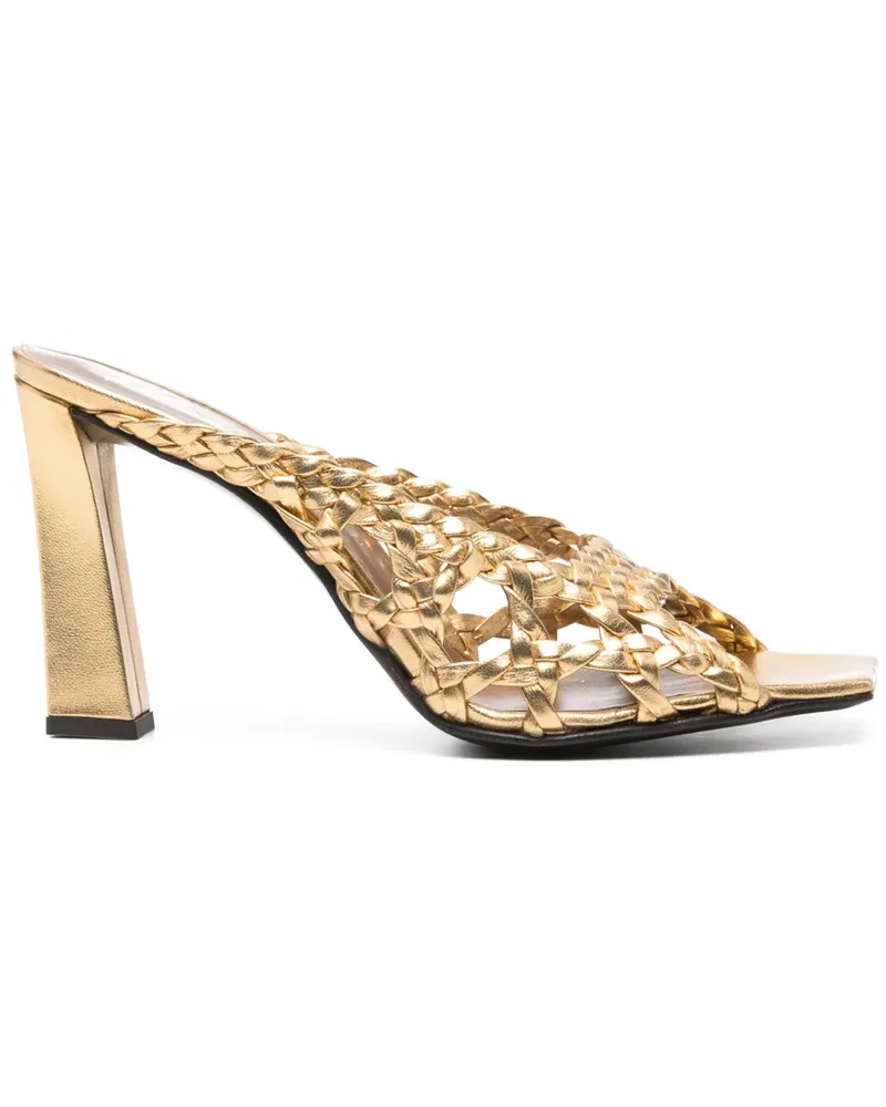 Giuseppe Zanotti GZ Mya Cage Sandalen 90mm - Gold Gold