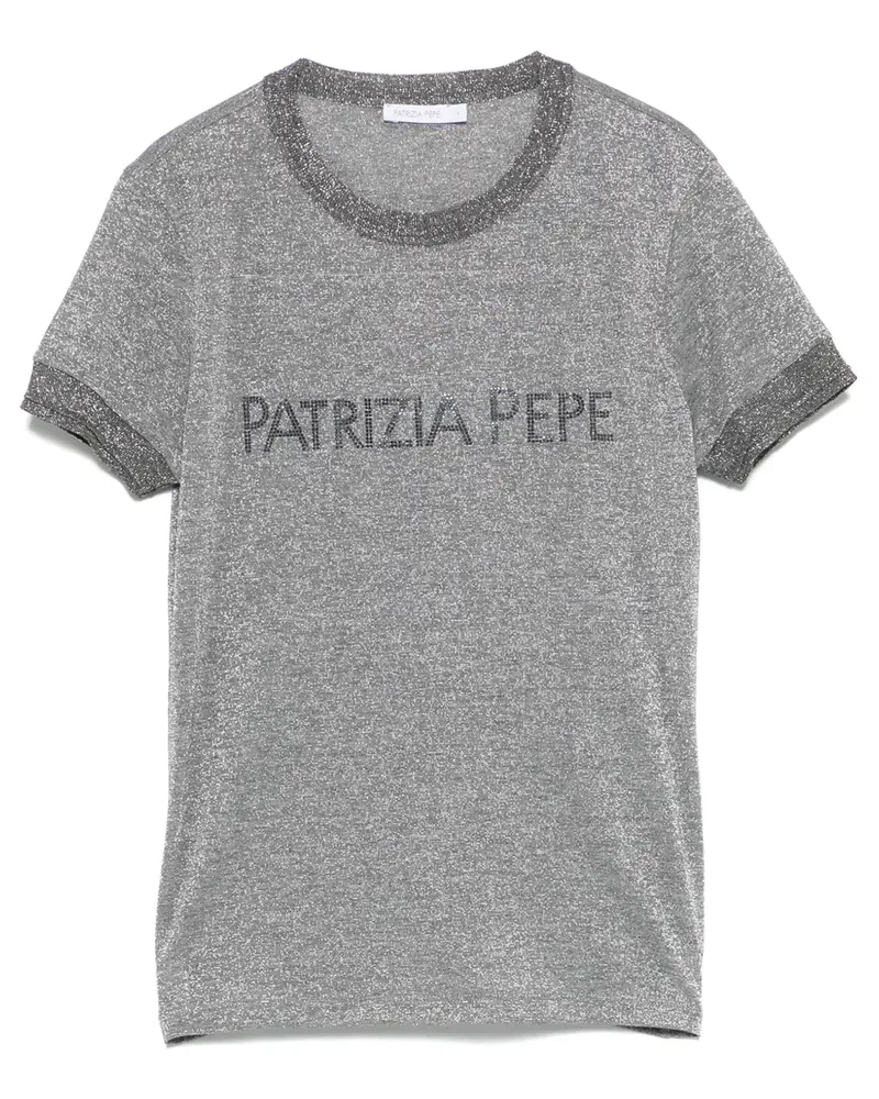 Patrizia Pepe Essential T-Shirt - Grau Grau