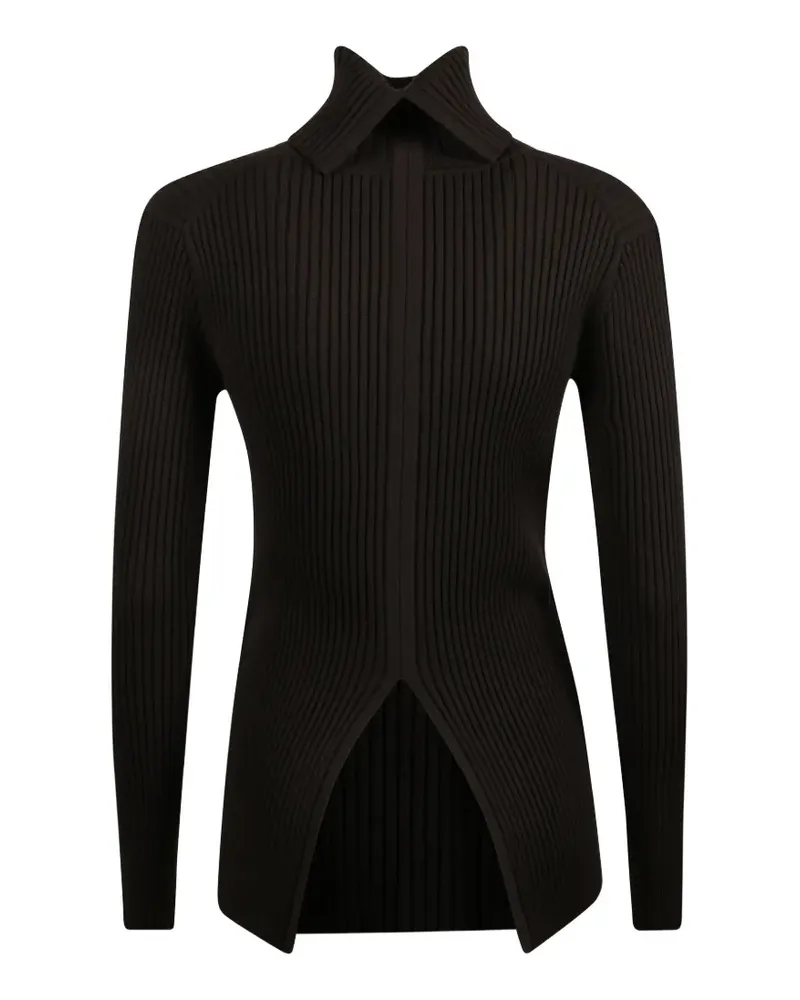 P.A.R.O.S.H. P.A.R.O H. Gerippter Pullover - Braun Braun