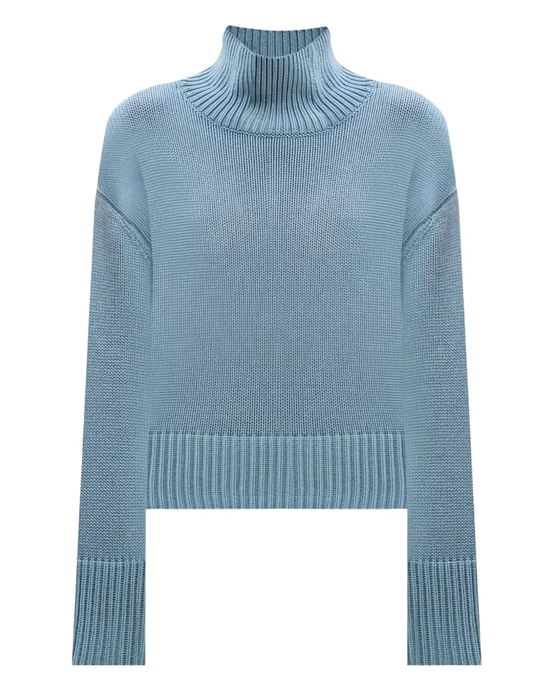 Lisa Yang Gerippter Pullover - Blau Blau