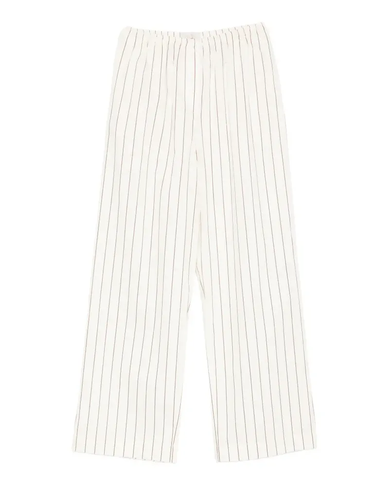 Faithfull The Brand Paloma striped trousers - Nude Nude