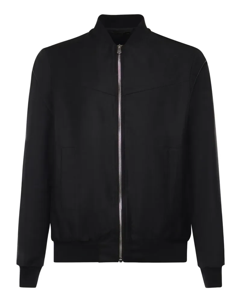 Giuliano Galiano zip bomber jacket - Schwarz Schwarz